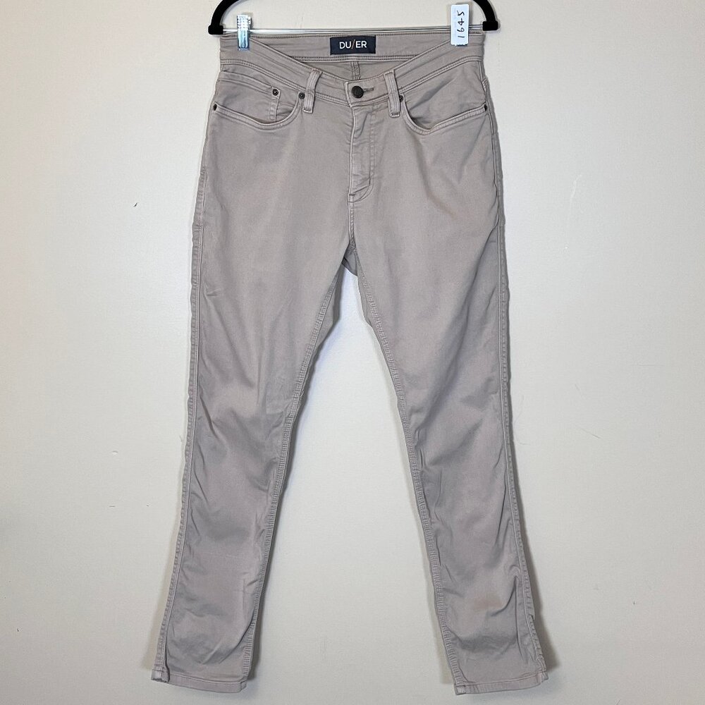 DU/ER Duer N2X No Sweat Relaxed Taper Pants - Men's Size 30*32 - Tan